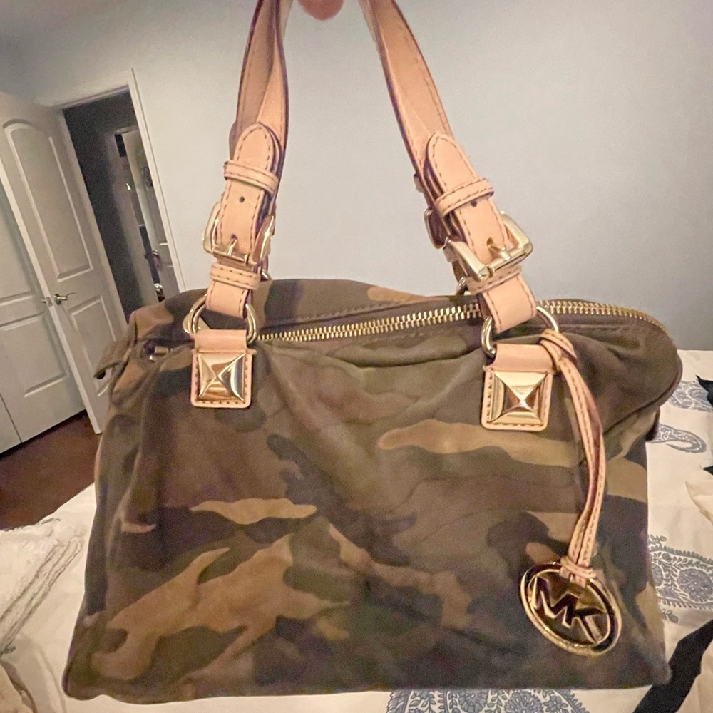 Michael Kors Camo satchel